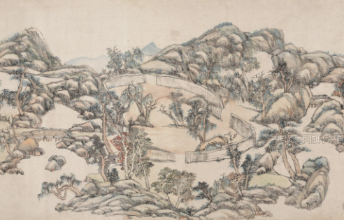 王原祁《辋川图》