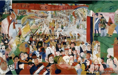 《1889年基督进入布鲁塞尔》