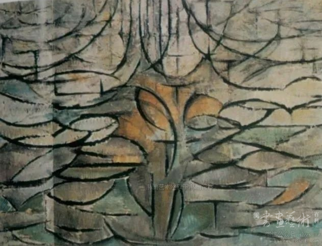 《开花的苹果树》 油画 《开花的苹果树》 油画