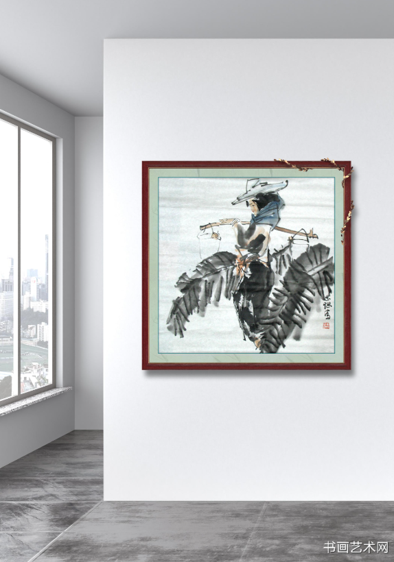 image.png 已故画家周思聪仕女图 名家作品