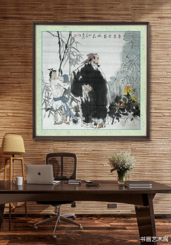 image.png 东篱赏菊图刘大为精品 名家作品