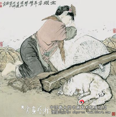 书画展览：小写意人物画技法18