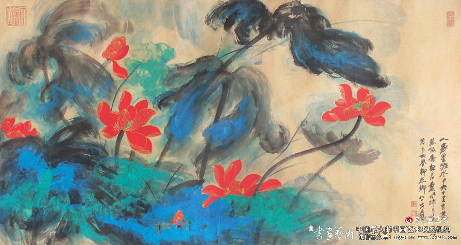 张大千 张大千价格 张大千荷花 张大千作品 张大千山水画 第1张 张大千 张大千价格 张大千荷花 张大千作品 张大千山水画 第1张