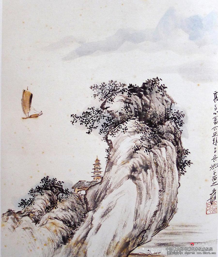 张大千 张大千价格 张大千荷花 张大千作品 张大千山水画 第6张 张大千 张大千价格 张大千荷花 张大千作品 张大千山水画 第6张