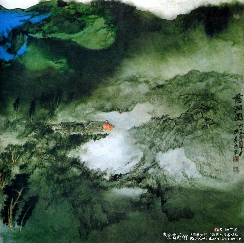 张大千 张大千价格 张大千荷花 张大千作品 张大千山水画 第8张 张大千 张大千价格 张大千荷花 张大千作品 张大千山水画 第8张