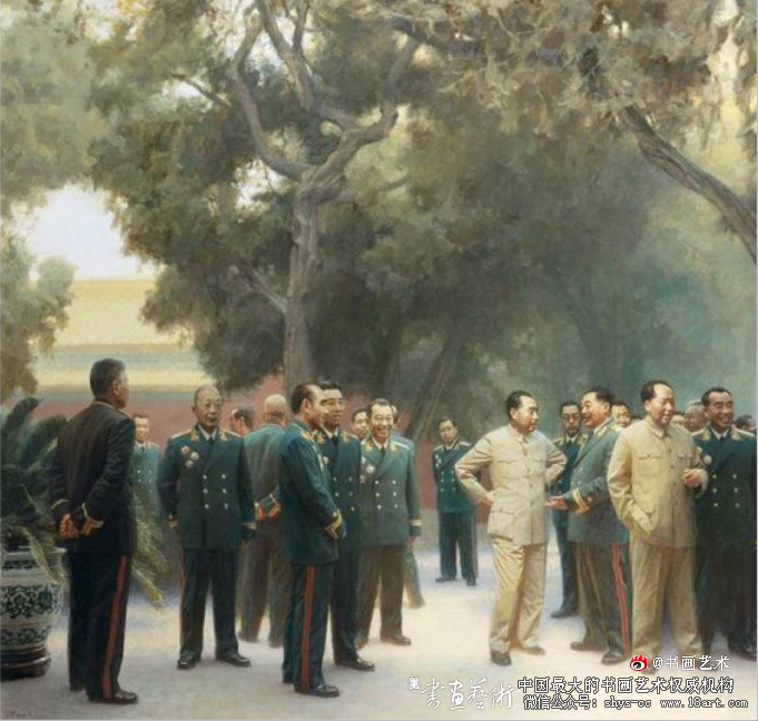 毛泽东与十大元帅油画大全欣赏 十大元帅 油画 建国珍贵油画 第8张 毛泽东与十大元帅油画大全欣赏 十大元帅 油画 建国珍贵油画 第8张