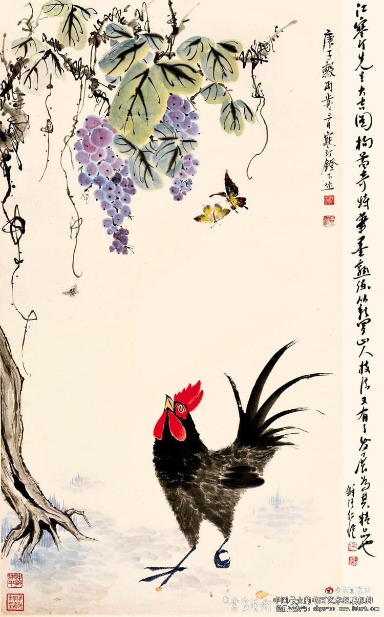 花鸟四才子画赏心悦目 江寒汀 花鸟画 中国花鸟画 第6张 花鸟四才子画赏心悦目 江寒汀 花鸟画 中国花鸟画 第6张