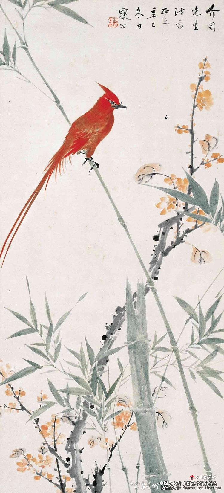 花鸟四才子画赏心悦目 江寒汀 花鸟画 中国花鸟画 第5张 花鸟四才子画赏心悦目 江寒汀 花鸟画 中国花鸟画 第5张