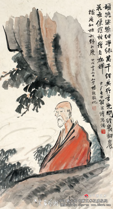 易大厂 绘画渊源与艺术语言 艺术语言 达摩面壁图 第2张 易大厂 绘画渊源与艺术语言 艺术语言 达摩面壁图 第2张