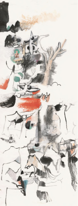 山水·写生·灵性·境界 姚鸣京 云山秋梦坐忘图 第1张 山水·写生·灵性·境界 姚鸣京 云山秋梦坐忘图 第1张