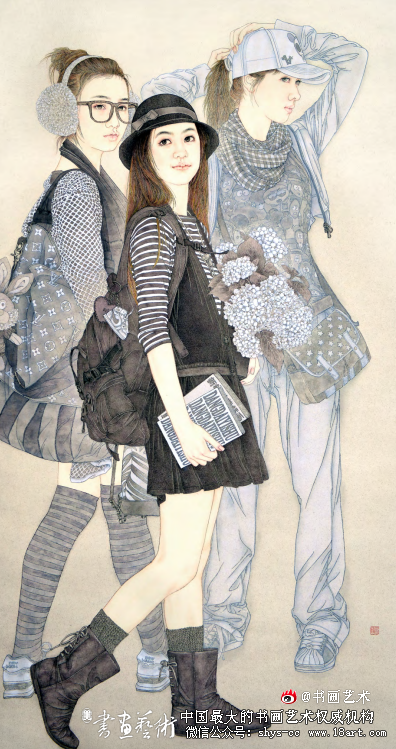 传递宁静圣洁的魅力 张艺人物画 张艺 第3张 传递宁静圣洁的魅力 张艺人物画 张艺 第3张