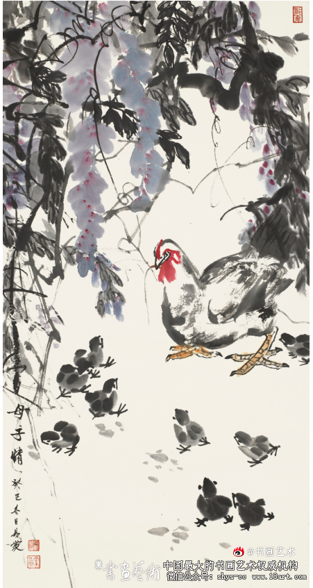 笔与墨会  意深笔透 王易霓 王易霓国画 花鸟画 第3张 笔与墨会  意深笔透 王易霓 王易霓国画 花鸟画 第3张