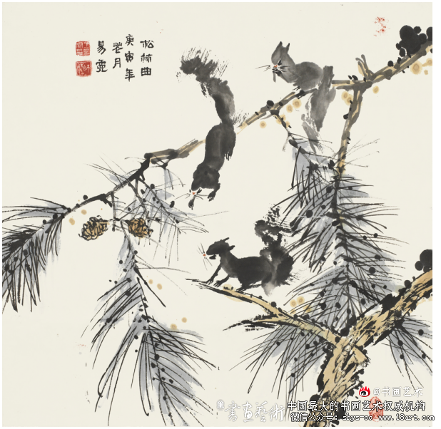 笔与墨会  意深笔透 王易霓 王易霓国画 花鸟画 第1张 笔与墨会  意深笔透 王易霓 王易霓国画 花鸟画 第1张