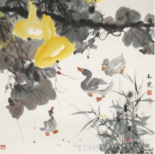 笔与墨会  意深笔透 王易霓 王易霓国画 花鸟画 第2张 笔与墨会  意深笔透 王易霓 王易霓国画 花鸟画 第2张