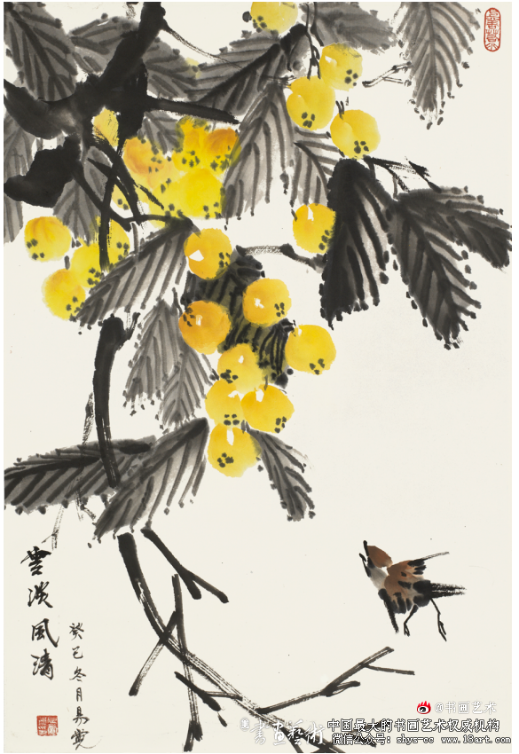 笔与墨会  意深笔透 王易霓 王易霓国画 花鸟画 第4张 笔与墨会  意深笔透 王易霓 王易霓国画 花鸟画 第4张