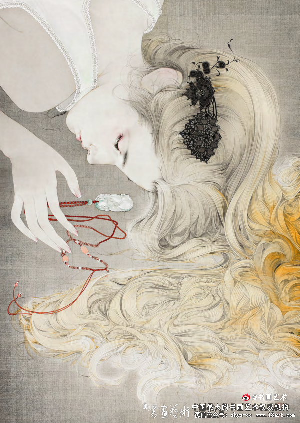 画案随笔 罗寒蕾 罗寒蕾人物画 第1张 画案随笔 罗寒蕾 罗寒蕾人物画 第1张