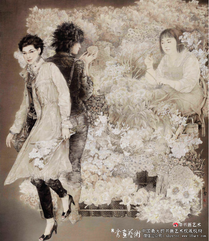 画案随笔 罗寒蕾 罗寒蕾人物画 第2张 画案随笔 罗寒蕾 罗寒蕾人物画 第2张