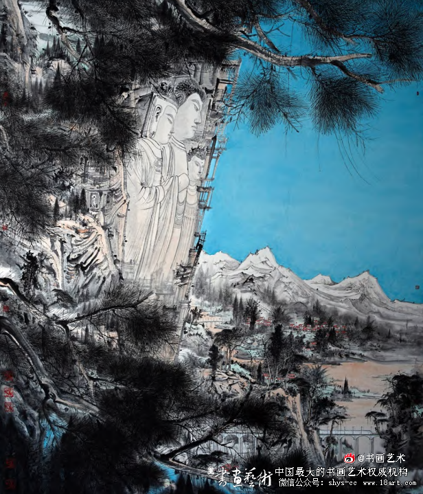 方向军的山水画 苍茫悲凉见温情 方向军 山水画 第1张 方向军的山水画 苍茫悲凉见温情 方向军 山水画 第1张