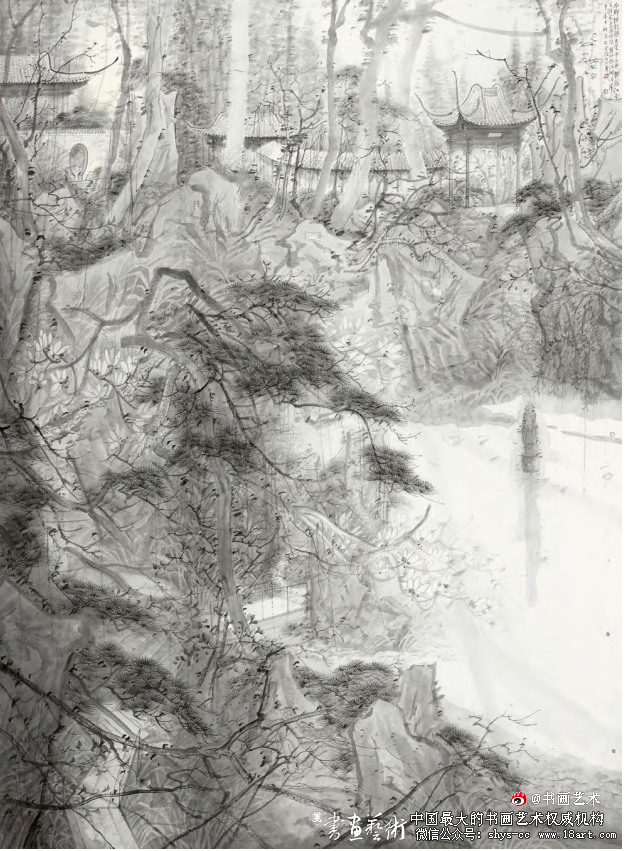 方向军的山水画 苍茫悲凉见温情 方向军 山水画 第2张 方向军的山水画 苍茫悲凉见温情 方向军 山水画 第2张