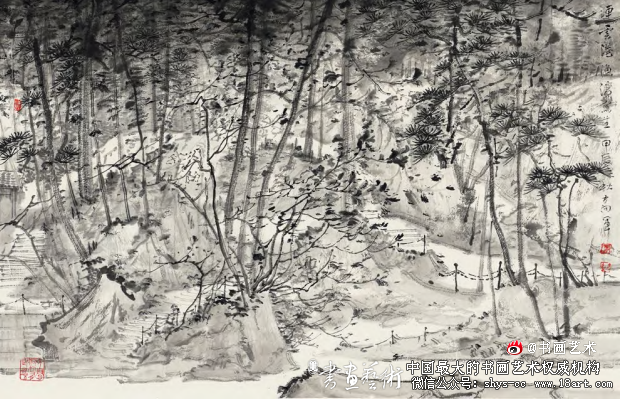 方向军的山水画 苍茫悲凉见温情 方向军 山水画 第1张 方向军的山水画 苍茫悲凉见温情 方向军 山水画 第1张