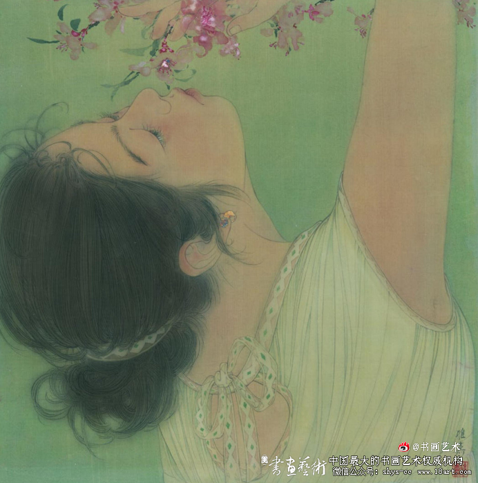 由《周末落雁岛》谈我的创作来源 程雅嘉 人物花鸟画 第3张 由《周末落雁岛》谈我的创作来源 程雅嘉 人物花鸟画 第3张