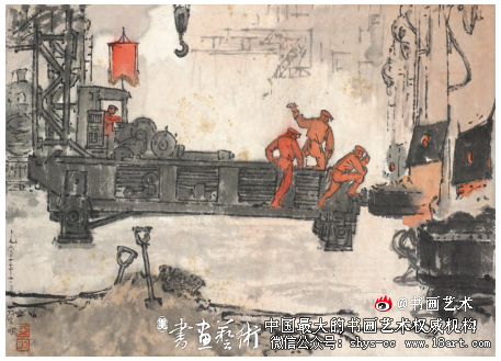 “画人”亚明的艺术创作选择 亚明 亚明艺术馆藏 金陵画家 第2张 “画人”亚明的艺术创作选择 亚明 亚明艺术馆藏 金陵画家 第2张