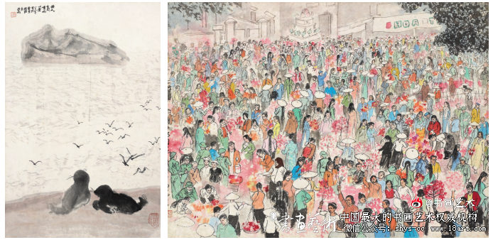 “画人”亚明的艺术创作选择 亚明 亚明艺术馆藏 金陵画家 第4张 “画人”亚明的艺术创作选择 亚明 亚明艺术馆藏 金陵画家 第4张