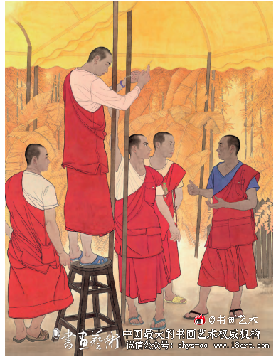 长调一曲入画来 ——杨志斌的草原情境 杨志斌 雪景寒林图 杨志斌画马 第1张 长调一曲入画来 ——杨志斌的草原情境 杨志斌 雪景寒林图 杨志斌画马 第1张