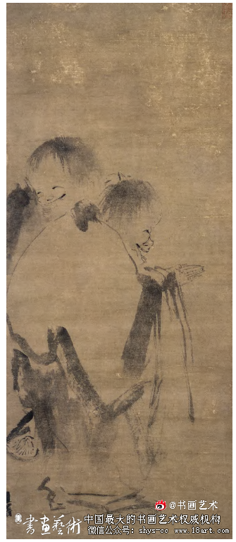 论梁楷没骨人物画的形成及其开创性 梁楷 南宋禅画 泼墨 没骨人物画 第2张 论梁楷没骨人物画的形成及其开创性 梁楷 南宋禅画 泼墨 没骨人物画 第2张