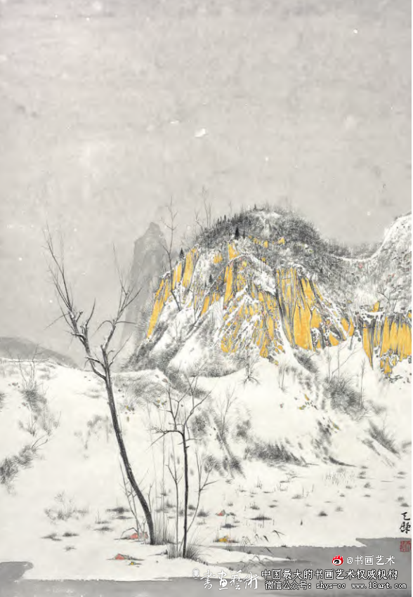 生命本真 自然天成 ——评李天锁雪意山水的创作 李天锁 雪意山水 第2张 生命本真 自然天成 ——评李天锁雪意山水的创作 李天锁 雪意山水 第2张