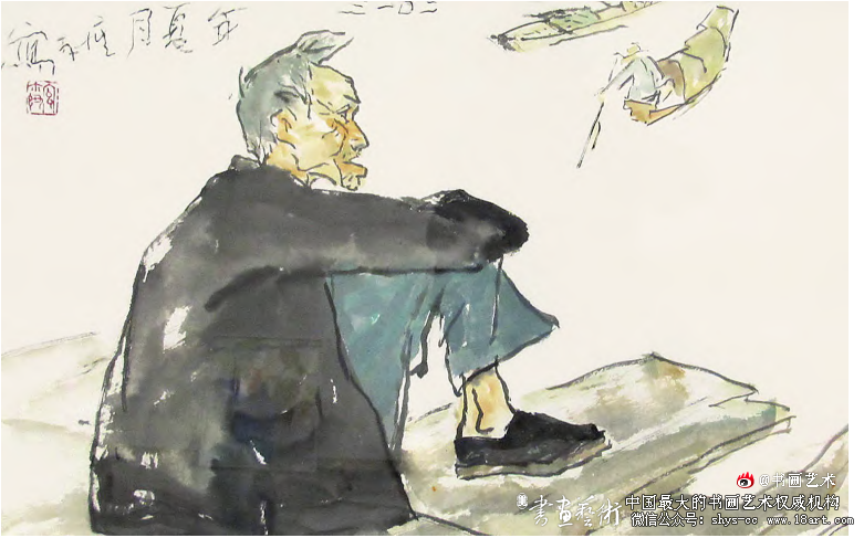 文风 画品 人格 丨罗尔纯先生水墨画散记 罗尔纯 水墨画 罗尔纯油画 第3张 文风 画品 人格 丨罗尔纯先生水墨画散记 罗尔纯 水墨画 罗尔纯油画 第3张