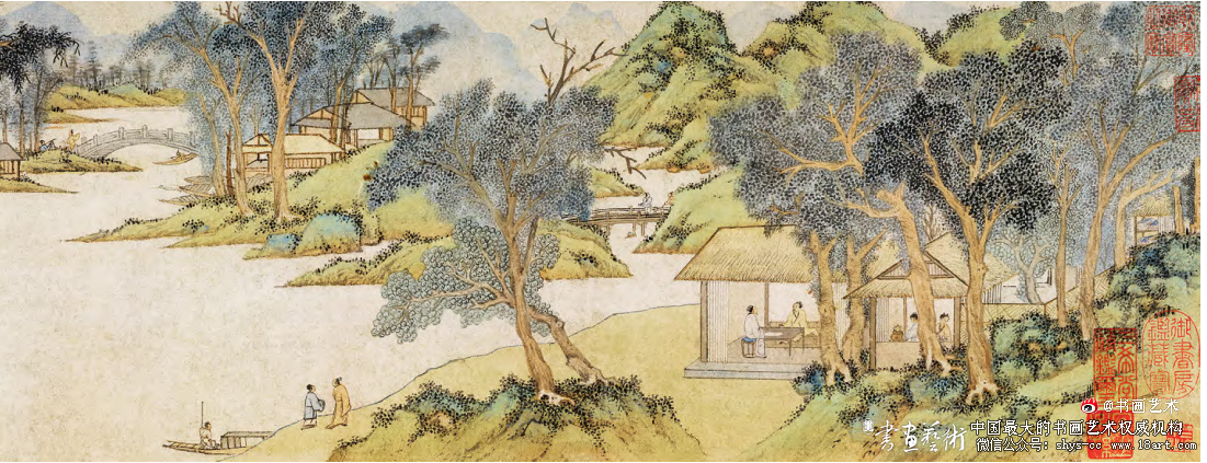 浅析“以书入画”在文徵明山水画创作中的体现 文徵明 以书入画 书画同源 艺术创作 第2张 浅析“以书入画”在文徵明山水画创作中的体现 文徵明 以书入画 书画同源 艺术创作 第2张