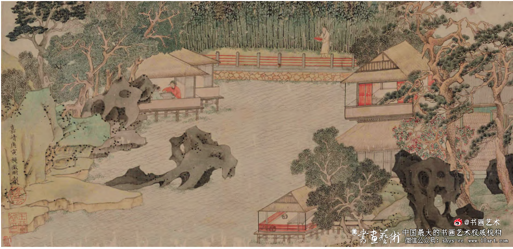 文人意象的美化与永恒 —文徵明《东园图》卷研究 文徵明 《东园图》 第1张 文人意象的美化与永恒 —文徵明《东园图》卷研究 文徵明 《东园图》 第1张