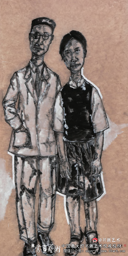 回眸与凝视 —记刘佳水墨人物肖像《鲁迅会客厅》 刘佳 水墨人物肖像 《鲁迅会客厅》 第2张 回眸与凝视 —记刘佳水墨人物肖像《鲁迅会客厅》 刘佳 水墨人物肖像 《鲁迅会客厅》 第2张