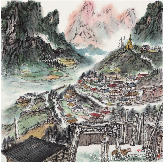 致广大而尽精微 —张风塘山水画的探索与追求 张风塘 山水画 第3张 致广大而尽精微 —张风塘山水画的探索与追求 张风塘 山水画 第3张
