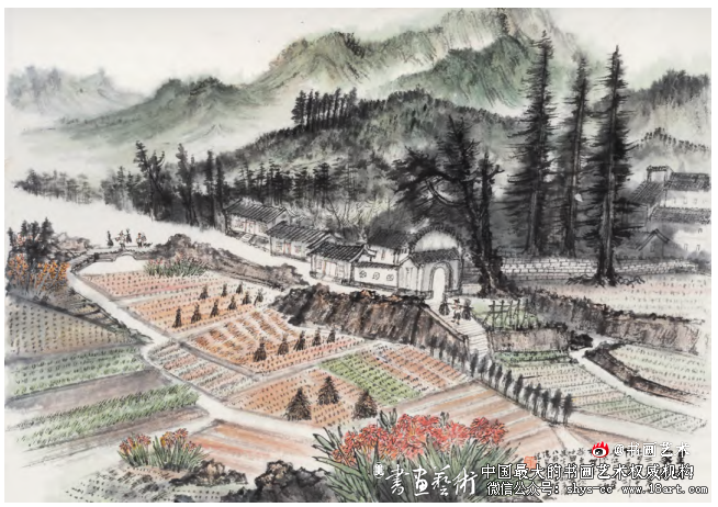 致广大而尽精微 —张风塘山水画的探索与追求 张风塘 山水画 第4张 致广大而尽精微 —张风塘山水画的探索与追求 张风塘 山水画 第4张