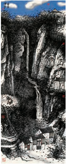 境界追求的多维实践 —陈平山水画艺术解读 陈平 山水画 传统美学 第2张 境界追求的多维实践 —陈平山水画艺术解读 陈平 山水画 传统美学 第2张