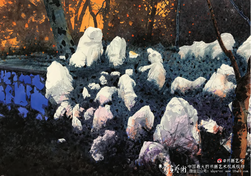 陈勇劲艺术中的自我超越与文化转译 水彩画 风景题材 第1张 陈勇劲艺术中的自我超越与文化转译 水彩画 风景题材 第1张