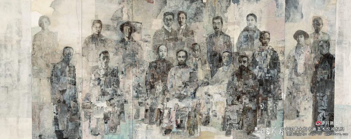 文化记忆与时代精神丨胡伟综合材料绘画研究 胡伟 综合材料绘画 第1张 文化记忆与时代精神丨胡伟综合材料绘画研究 胡伟 综合材料绘画 第1张