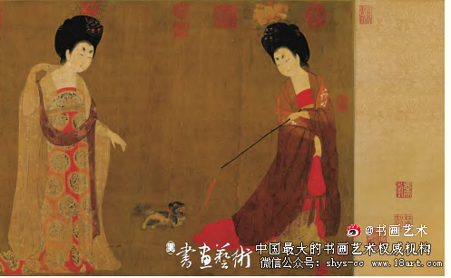 以张萱、周昉为例 ——论唐代仕女画的艺术特色 唐代仕女画 张萱 周昉 第1张 以张萱、周昉为例 ——论唐代仕女画的艺术特色 唐代仕女画 张萱 周昉 第1张
