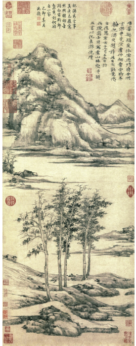倪瓒《容膝斋图》真伪考辨 倪瓒 容膝斋图 真伪鉴定 第11张 倪瓒《容膝斋图》真伪考辨 倪瓒 容膝斋图 真伪鉴定 第11张