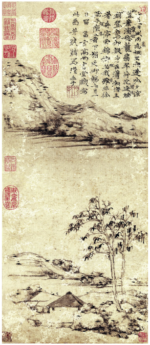 倪瓒《容膝斋图》真伪考辨 倪瓒 容膝斋图 真伪鉴定 第3张 倪瓒《容膝斋图》真伪考辨 倪瓒 容膝斋图 真伪鉴定 第3张