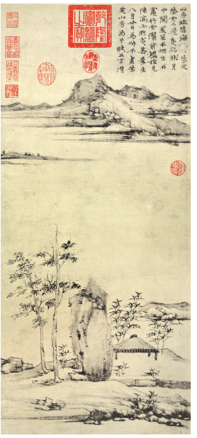 倪瓒《容膝斋图》真伪考辨 倪瓒 容膝斋图 真伪鉴定 第5张 倪瓒《容膝斋图》真伪考辨 倪瓒 容膝斋图 真伪鉴定 第5张