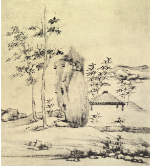 倪瓒《容膝斋图》真伪考辨 倪瓒 容膝斋图 真伪鉴定 第1张 倪瓒《容膝斋图》真伪考辨 倪瓒 容膝斋图 真伪鉴定 第1张