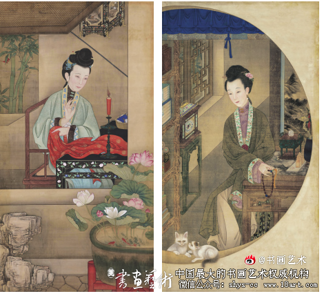 试探《胤禛妃行乐图》绘画技法与风格的成因 胤禛妃行乐图 传统绘画 郎世宁 线法画 第3张 试探《胤禛妃行乐图》绘画技法与风格的成因 胤禛妃行乐图 传统绘画 郎世宁 线法画 第3张