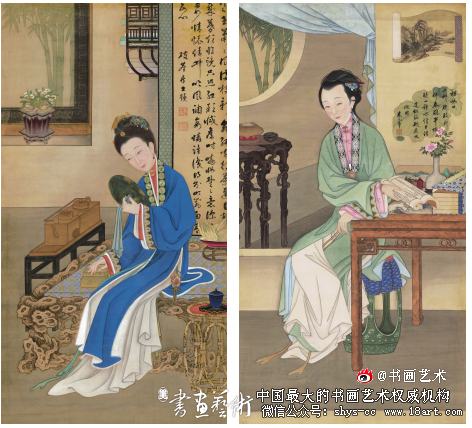 试探《胤禛妃行乐图》绘画技法与风格的成因 胤禛妃行乐图 传统绘画 郎世宁 线法画 第1张 试探《胤禛妃行乐图》绘画技法与风格的成因 胤禛妃行乐图 传统绘画 郎世宁 线法画 第1张