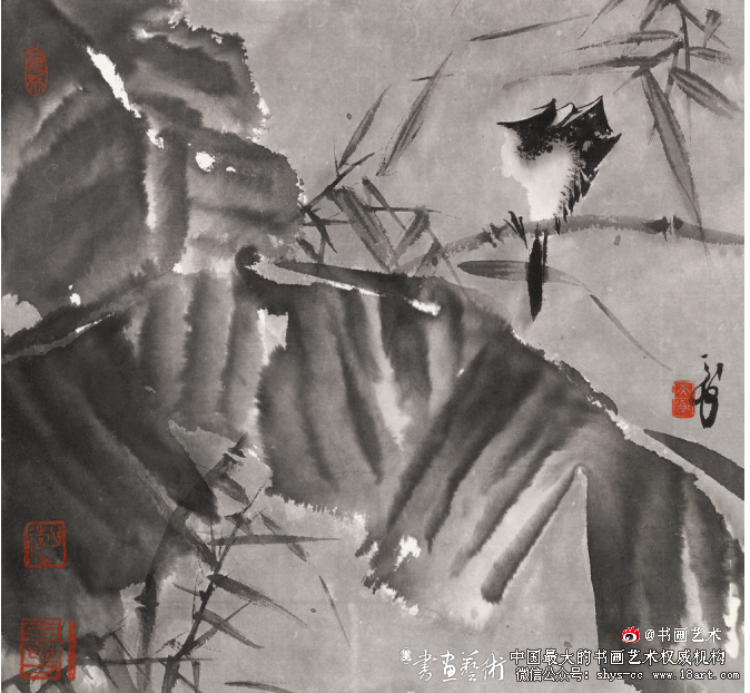 翠光秋影上屏来 ——韩天衡《琅玕芭蕉图》赏析 韩天衡 《琅玕芭蕉图》 第1张 翠光秋影上屏来 ——韩天衡《琅玕芭蕉图》赏析 韩天衡 《琅玕芭蕉图》 第1张