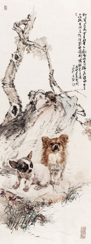 笔墨丹青入胜境——晁谷作品赏析 晁谷 中国画 第3张 笔墨丹青入胜境——晁谷作品赏析 晁谷 中国画 第3张