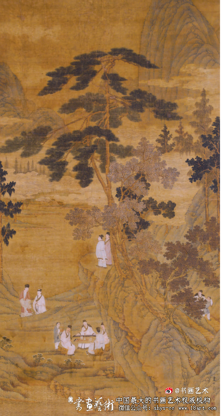 隐逸悠闲的养老理想——周臣《香山九老图》 周臣 《香山九老图》 天津博物馆藏 第1张 隐逸悠闲的养老理想——周臣《香山九老图》 周臣 《香山九老图》 天津博物馆藏 第1张