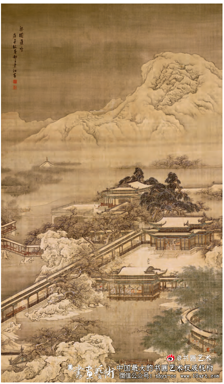 袁江《梁园飞雪图》北京故宫博物院藏 袁江 《梁园飞雪图》 第1张 袁江《梁园飞雪图》北京故宫博物院藏 袁江 《梁园飞雪图》 第1张